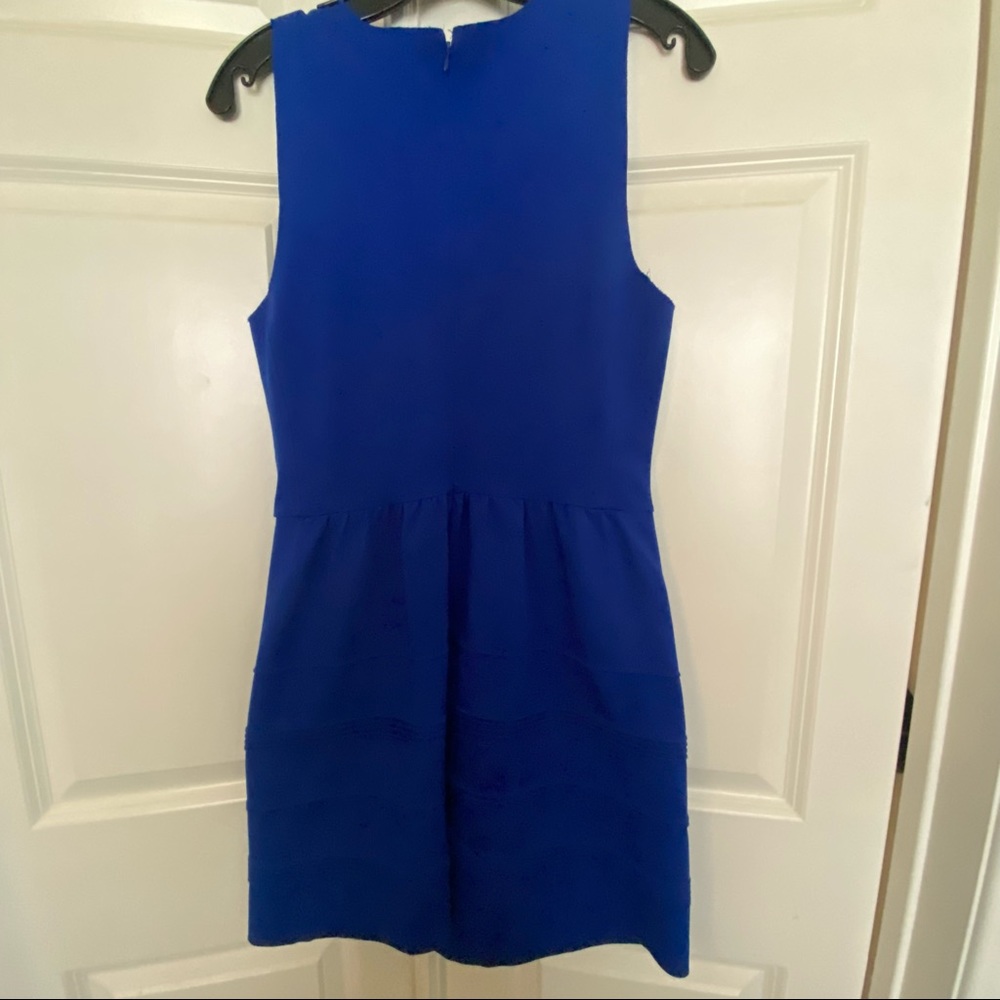 Madewell Royal Blue Dress. Sz M - Picture 3 of 7